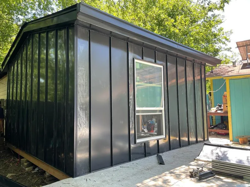 Black standing seam metal wall panels for Roof Inspection in Sierra Vista